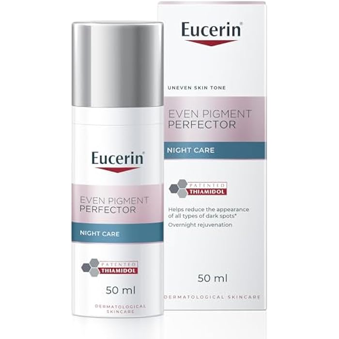 Eucerin Even Pigment Perfector Face Night Cream with Thiamidol, Reduces Dark Spots and Regenerates Skin, Absorbs Quickly, Moisturizer for All Skin Types, 50ml - Image 2